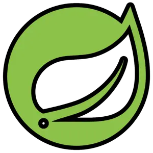 Logo de Spring Boot, framework backend para aplicaciones Java